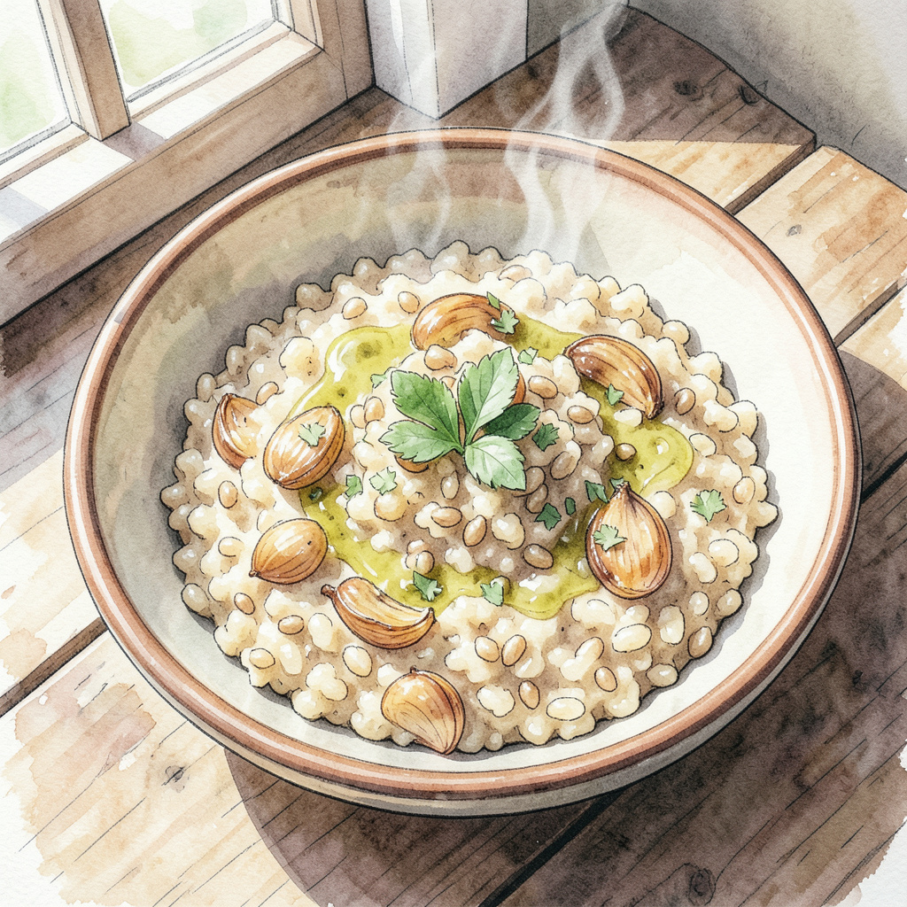 Farro Risotto Recipe: Creamy, Cheesy Italian Comfort - BBQ Grill Recipes