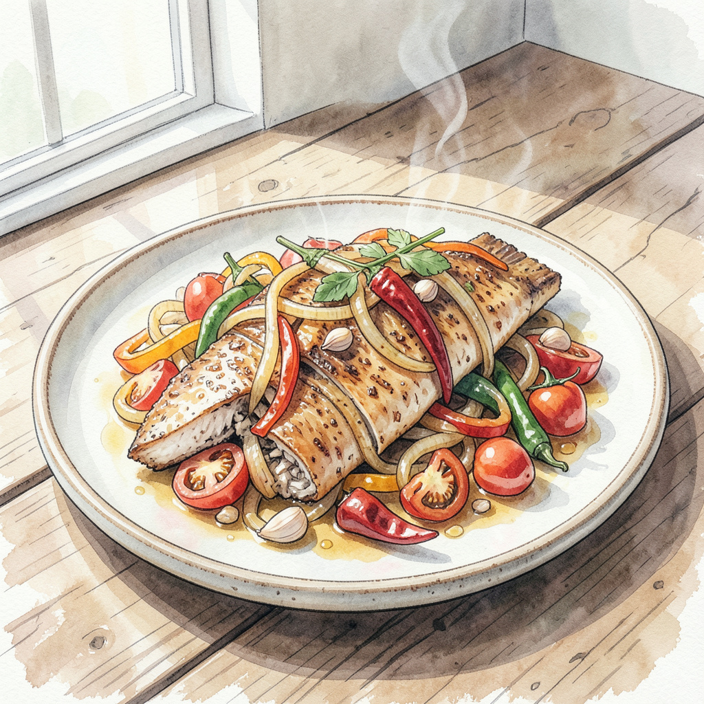 Salt Fish Recipe: Flaky & Flavorful Caribbean Delight - BBQ Grill Recipes