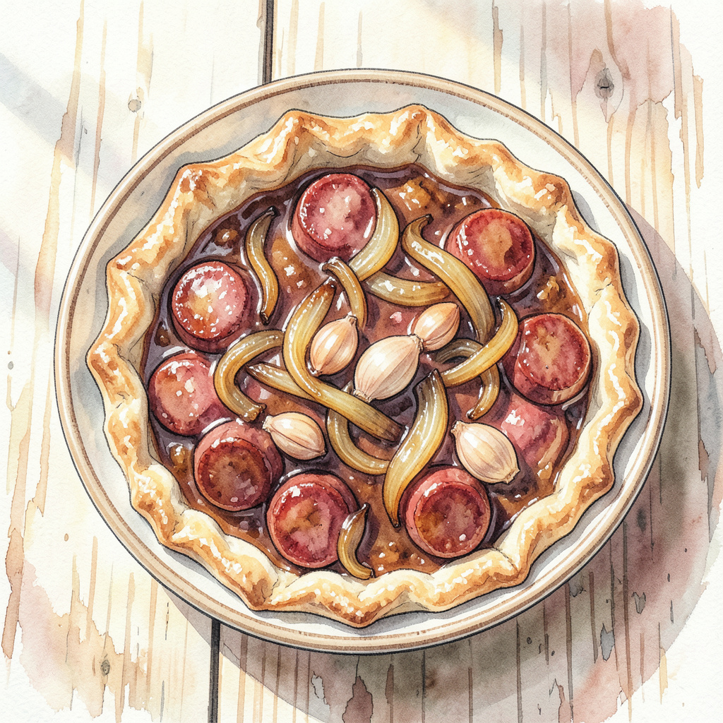 Sausage Pie Recipe: Hearty Comfort Food in 45 Minutes - BBQ Grill Recipes