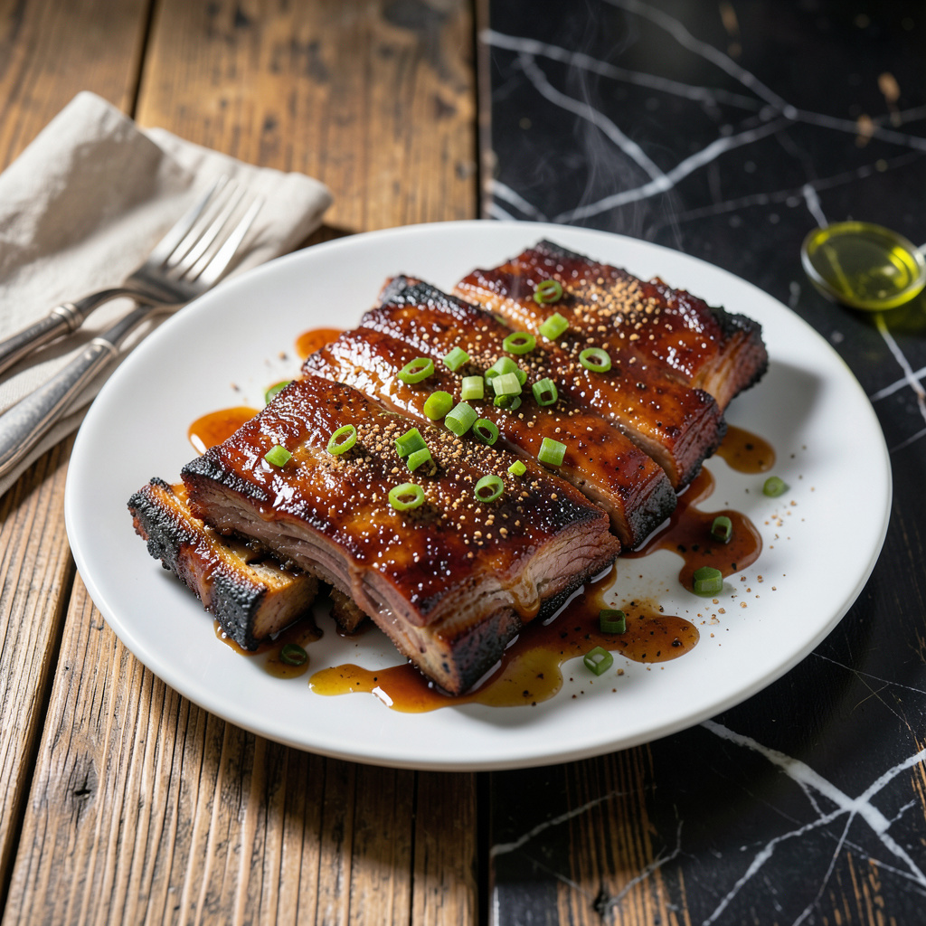 Oven Baked BBQ Spare Ribs Recipe: Fall-Off-The-Bone Tender with Sticky ...