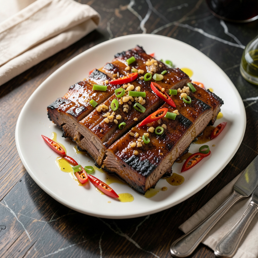 Chamorro BBQ Pork Ribs Recipe: Finadene-Glazed Island Tradition - BBQ ...