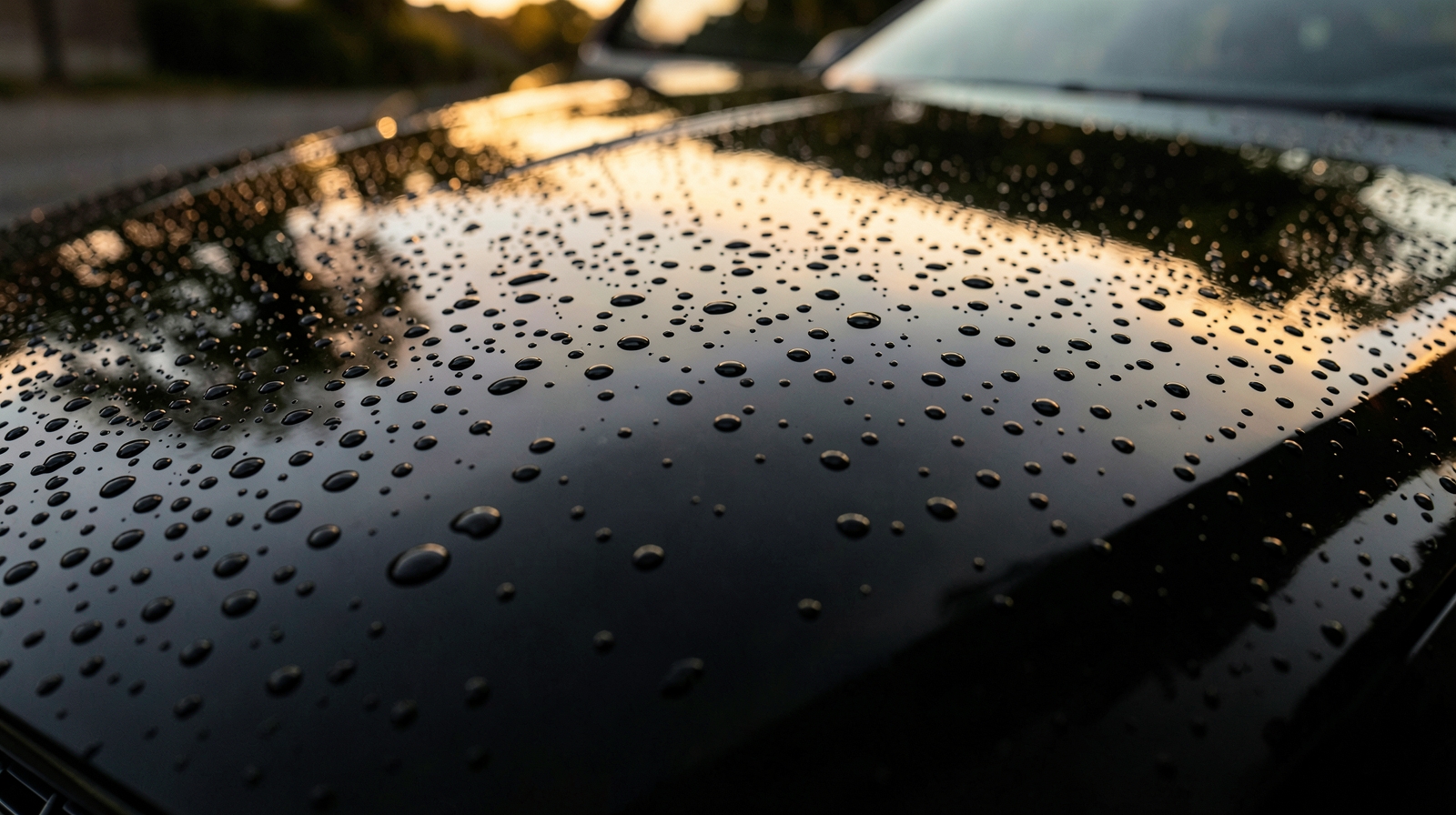 Ceramic Coating finish on a vehicle in Albuquerque