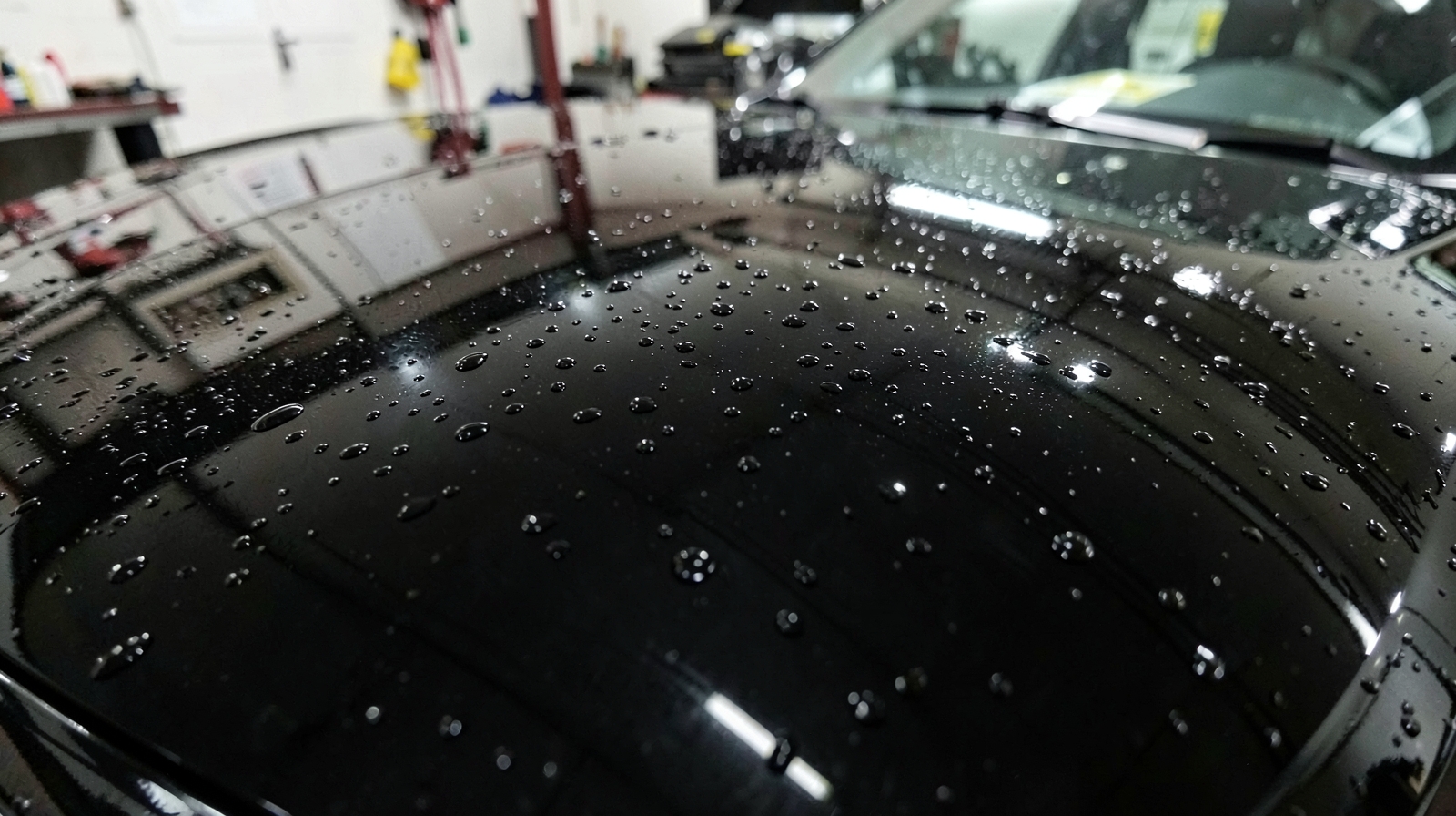 Ceramic Coating finish on a vehicle in Baton Rouge
