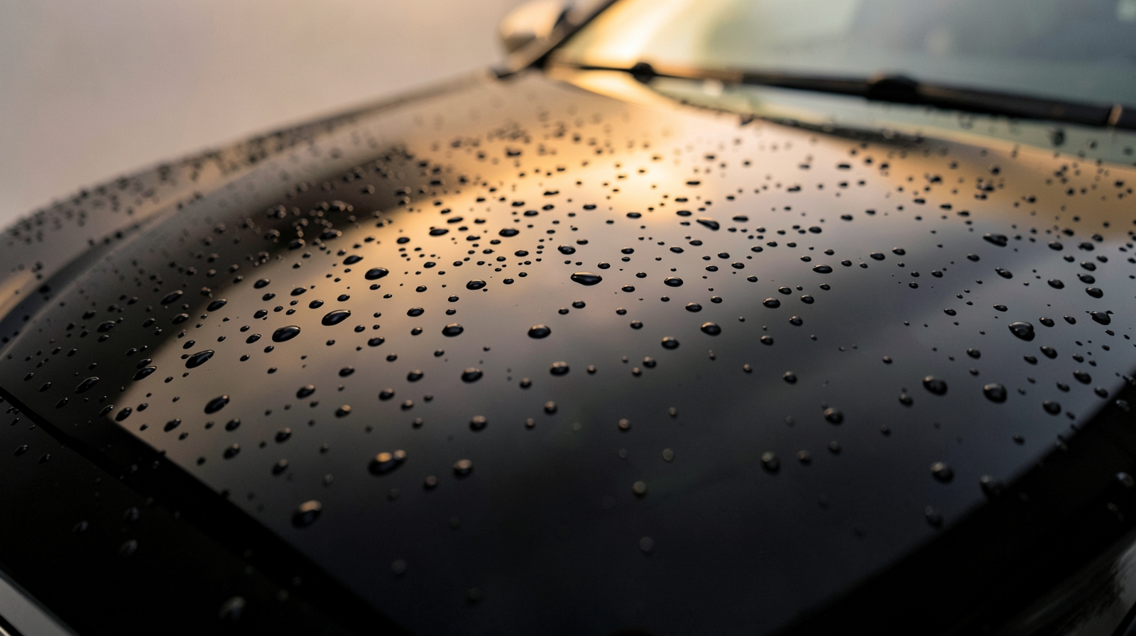 Ceramic Coating finish on a vehicle in Denver