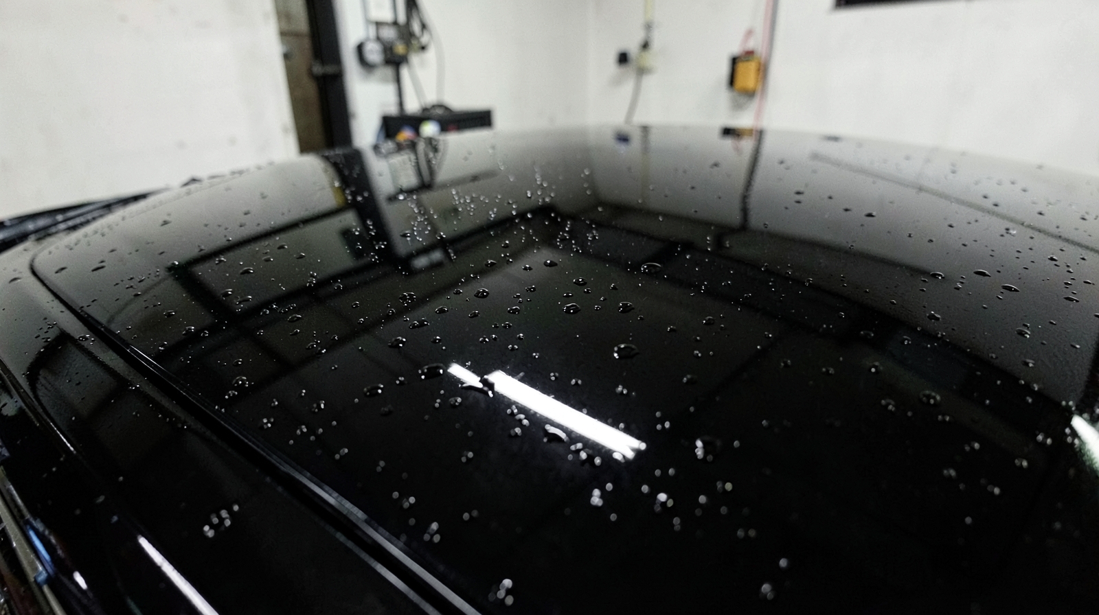 Ceramic Coating finish on a vehicle in Roseville