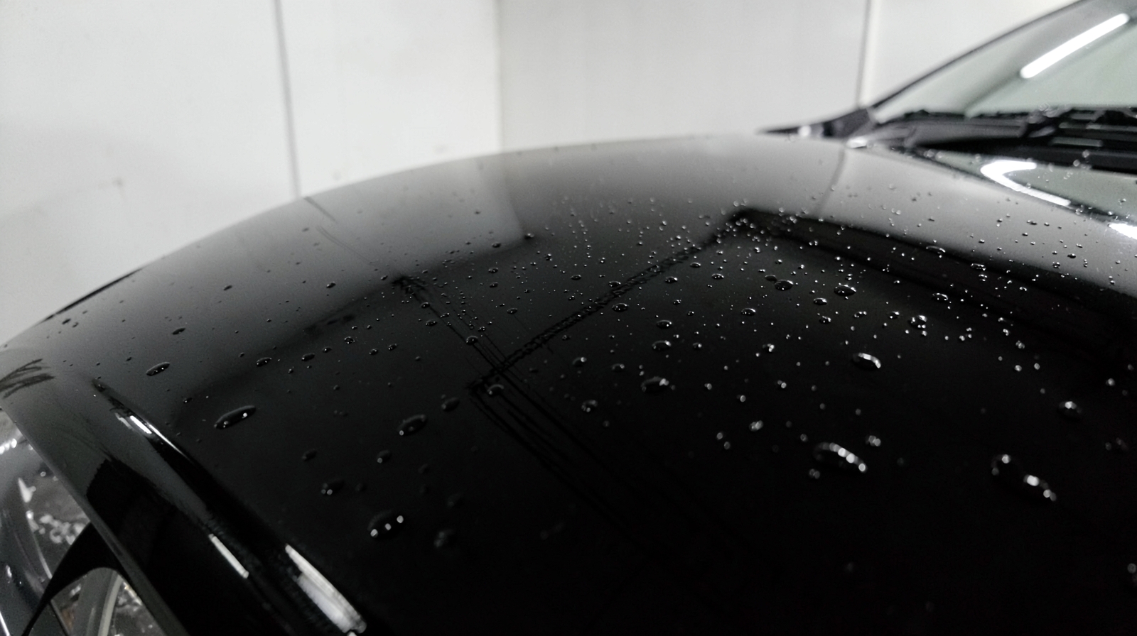 Ceramic Coating finish on a vehicle in Setauket