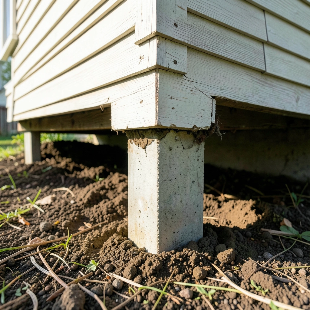 Settlement repair (piers)