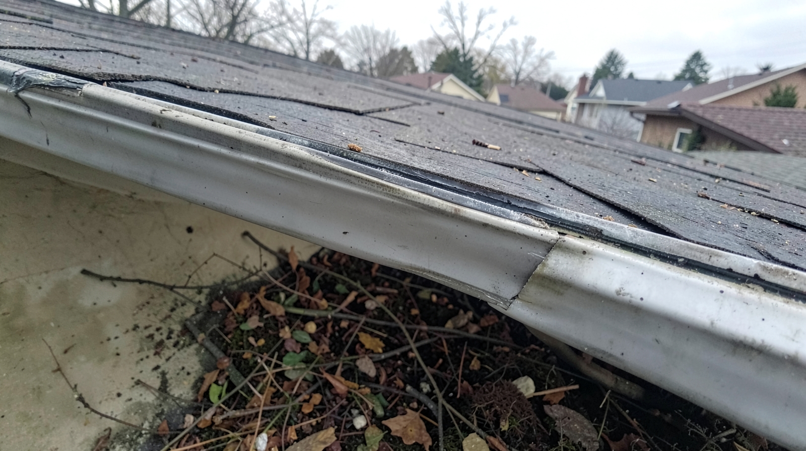 Storm Damage Gutter Cleanup in Elk Grove, CA in Elk Grove