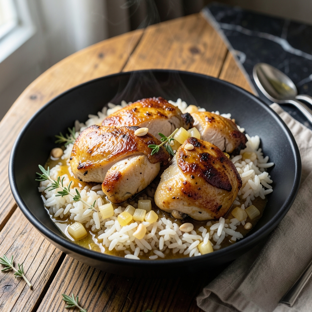 Simple Rice Recioe Easy Chicken and Rice Recipe with Few Ingredients: One-Pot Weeknight ...